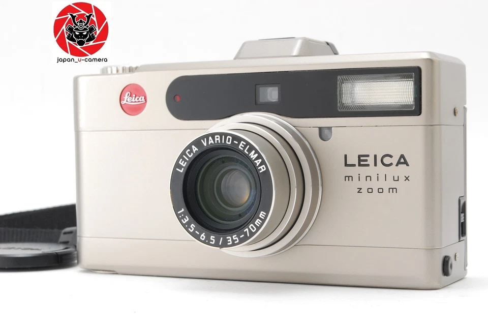 [NEUF] Appareil photo argentique 35 mm Leica Minilux Zoom Point & Shoot du JAPON - Photo 1/4