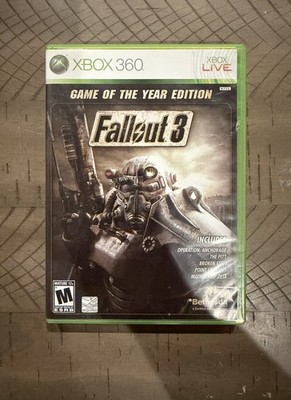 Fallout 3 -- Game of the Year Edition; CIB (Microsoft Xbox 360, 2009)