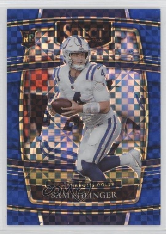 2021 Panini Select Concourse Blue Prizm 173/199 Sam Ehlinger #98 7ba