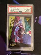2022-23 Panini Flux - Flux Appeal Stephen Curry #12 Auto