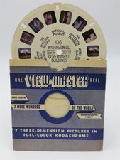 View Master Reel 136, Washington DC Government Buildings, HL, Single Reel