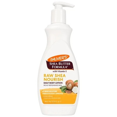 Palmer's Raw Shea Butter Body Lotion 13.5 Fl Oz Deep Hydration for Radiant Skin