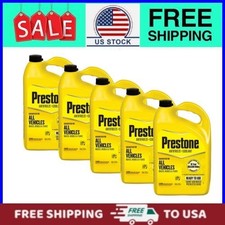 5 Pack Prestone Universal Antifreeze Coolant 5050 1 Gallon All Vehicles