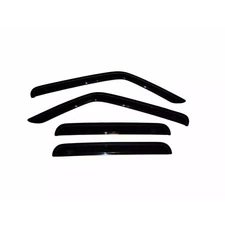 AVS Outside Mount Dark Smoke Ventvisor Window Deflectors for 07-17 Jeep Patriot