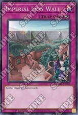 YuGiOh Imperial Iron Wall MAZE-EN065 Rare Englisch NM 1st