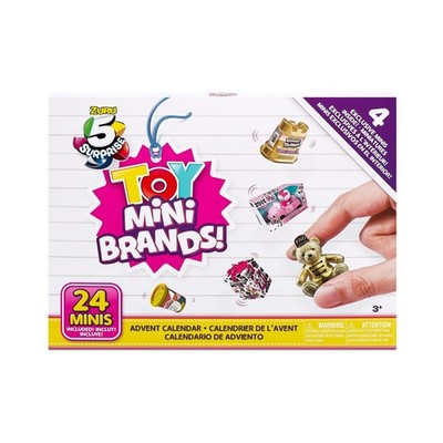 Mini Brands livres calendrier de l'avent par ZURU, collection de jouets saisonniers pour filles, garçons et collectionneurs Mini Brands livres calendrier de l'avent par ZURU, collection de jouets saisonniers pour filles, garçons et collectionneurs