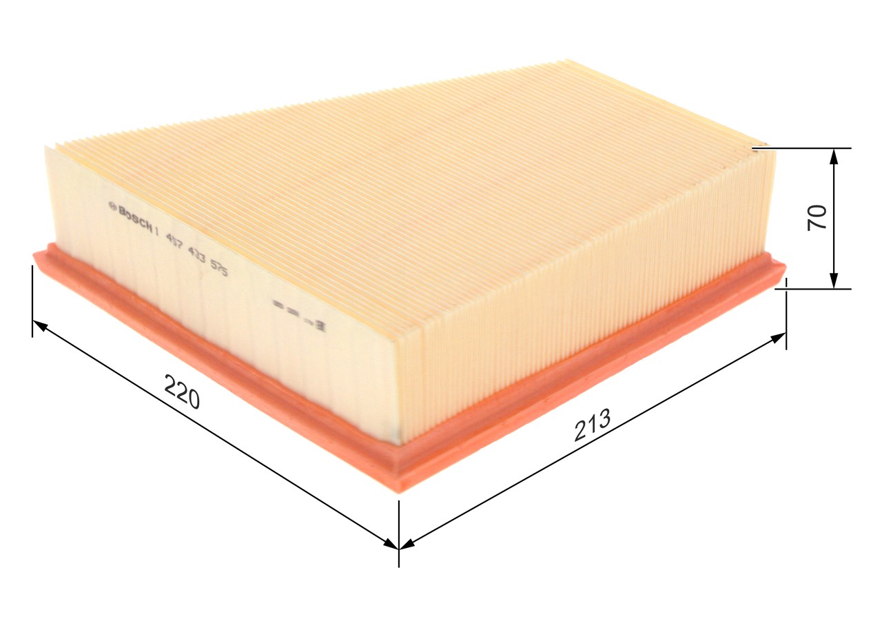 Air Filter 1457433575 Bosch 6Q0129620 6Q0129620B 5Z0129620A 6Q0129607AE S3575 - Image 55