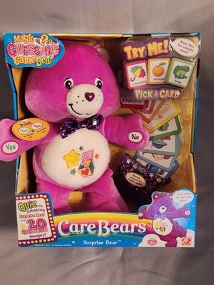 Vintage Care Bears Magic Guessing Game Bear Surprise Bear Plush ~ NEW