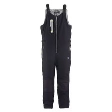 REFRIGIWEAR 0795RBLKSML Extreme Softshell Bib Overalls, 100 Polyester, Black, S