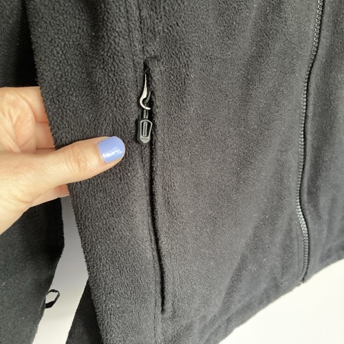 Marmot Fleece Jacket Womens Large Black Walking Layer Warm Soft - Picture 5 of 11