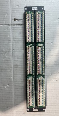 UNICOM Enhanced C5 RJ45 Ethernet 110 2U Rack 48 Port Cat5e Patch Panel