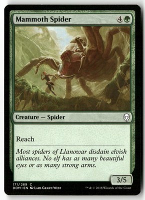 Mammoth Spider 171 Magic: The Gathering Dominaria 2018