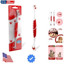Pet Toothbrush for Dogs, Cats with Soft Bristles - Easy Teeth Cleaning  Dent...