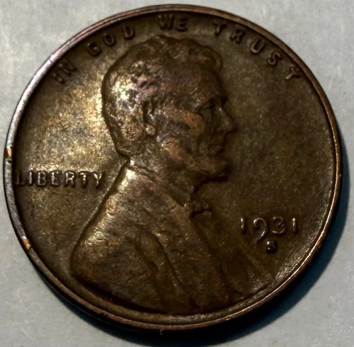 1931-S Lincoln Wheat Cent VF #1701A