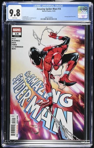 The Amazing Spider-Man #14 (978) - CGC 9.8 - Key Issue Marvel Comics 2025