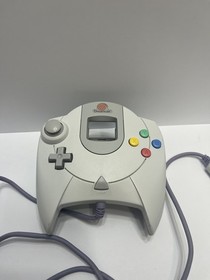 Original SEGA Dreamcast Controller White Gray OEM HKT-7700 WORKS READ!