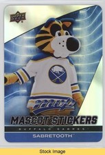 2025-26 Upper Deck MVP Mascot Stickers Sabretooth #MS-3 READ 1pu4