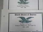Nystamps US back book cut square stamp collection high cost a11pb