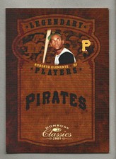 2005 Donruss Classics Baseball Legendary Players Gold #LP36 Roberto Clemente /75