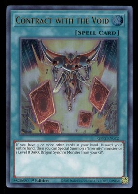 Yugioh Contract with the Void #GFP2-EN022 Ghosts From the Past: 2nd Haunting LP