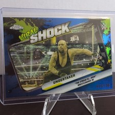 2026 Topps Chrome WWE Undertaker Viral Shock BLUE 074/150 
