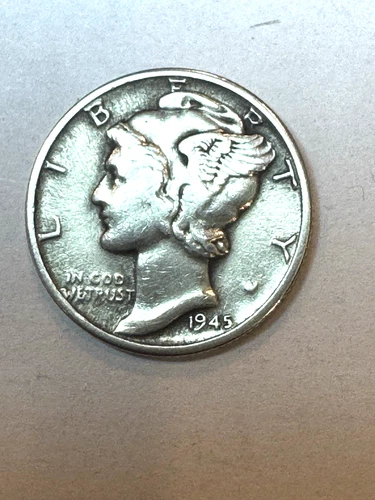 1945-D Mercury Dime - VG/Fine  Nice Coin!