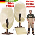 2 Stück Set XXL Pflanzen Frostschutz-Vlies Palmen Baum Winterschutz Wintervlies