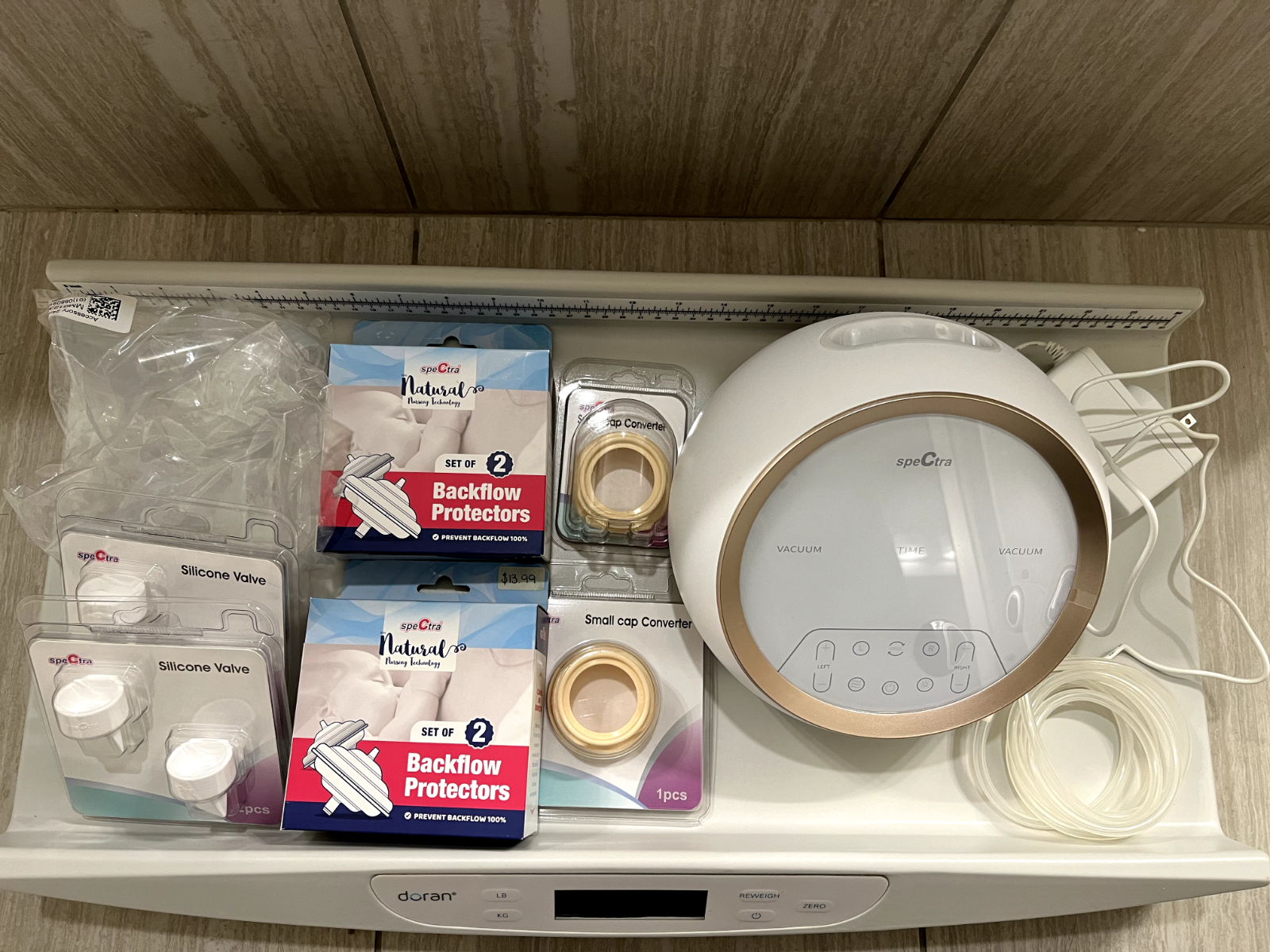 New Spectra Accessories & Used Synergy Gold Pump Flange2Valve,BackFlow Protector