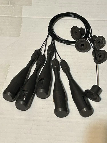 Lot Of 5 PCS Tech Lighting 700MOSADJZ Antique Bronze Adjustable Standoff 14”