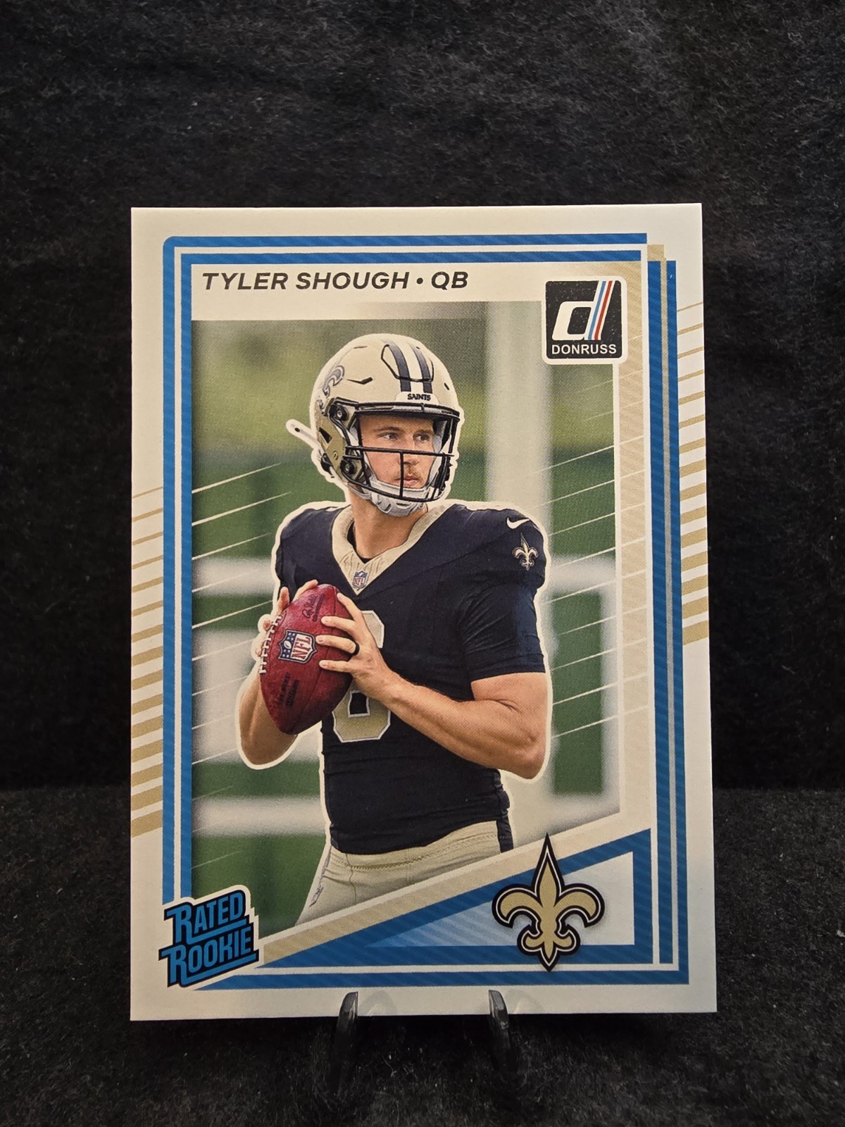 2025 Panini Donruss - Rated Rookie Tyler Shough #304 (RC) Saints