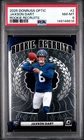 2025 Donruss Optic Jaxson Dart Rookie Recruits RC PSA 9