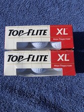 Spalding Top Flite XL High Trajectory Golf Balls - 2 Packs Of 3 Balls Brand New
