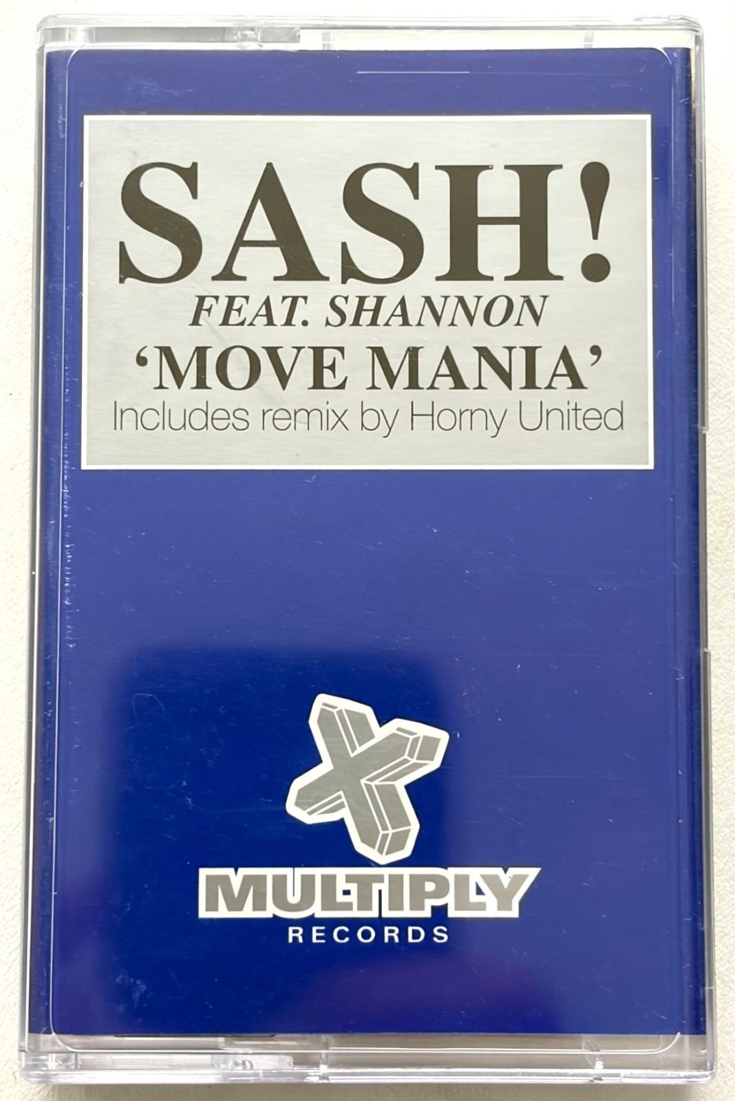 Sash featuring Shannon - Move Mania - Cassette Single (1998)