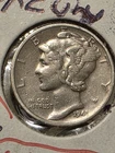 "BUY IT NOW"  1941 P Mercury  SILVER Dime    EF-XF  Pictured.   "BUY IT NOW"