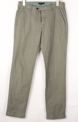 TED BAKER Herren Freizeit Chino Hose Größe 32 (W30 L32)