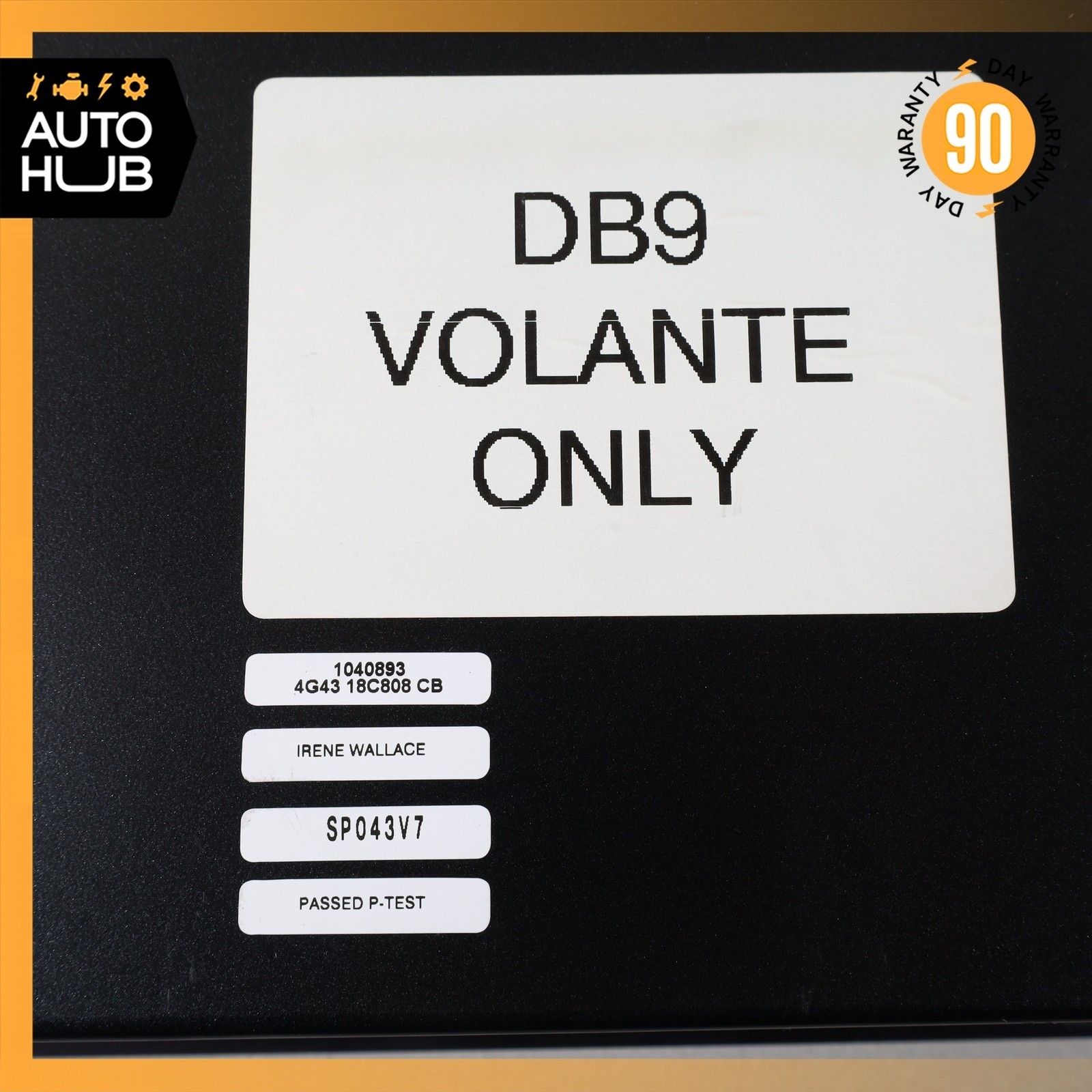 05-12 Aston Martin DB9 Volante Linn 950W Amplifier Audio Amp 4G4318C808CB OEM