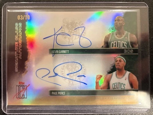 2025 Topps Signature Paul Pierce/Kevin Garnett Base (RAW)