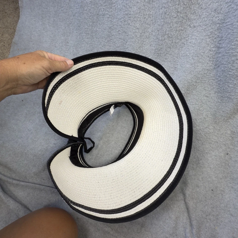 Magid Hats Sun Hat Woman’s Black And White  - Image 4 of 4