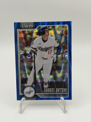 2026 Topps Chrome SHOHEI OHTANI Blue Ray Wave Refractor Color Match /150 Dodgers