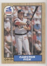 1987 O-Pee-Chee Carlton Fisk #164 HOF oy2
