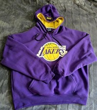 Outerstuff NBA Youth Boys Los Angeles Lakers Primary Logo Fleece Hoodie Large