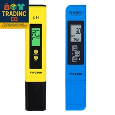 Digital Ph and TDS Meter Kits, 0.01Ph High Accuracy Pen Type Ph Meter ± 2% Reado