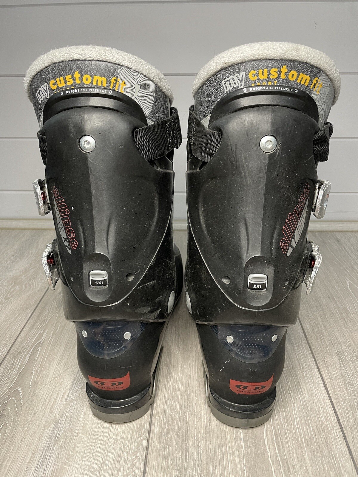 Stivali da sci Salomon Ellipse Performance su misura per prestazioni taglia 27 neri