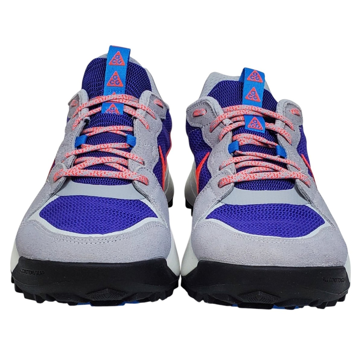 Nike Acg lowcate sneakers men size 8 wolf grey bright