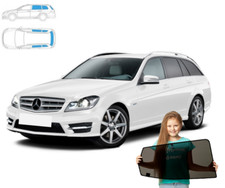 Sonnenschutz für Mercedes-Benz C-klasse W204  kombi 07-14 5 -teilig auf Magneten