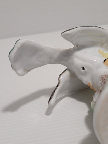 Oiseau Porcelaine style Meissen Saxe Figurine TBE - Picture 19 of 19