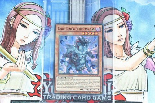Yu-Gi-Oh! Karte 'Taotie, Shadow Of The Yang Zing' – NECH-EN031, Super Rare, Unlimited Edition