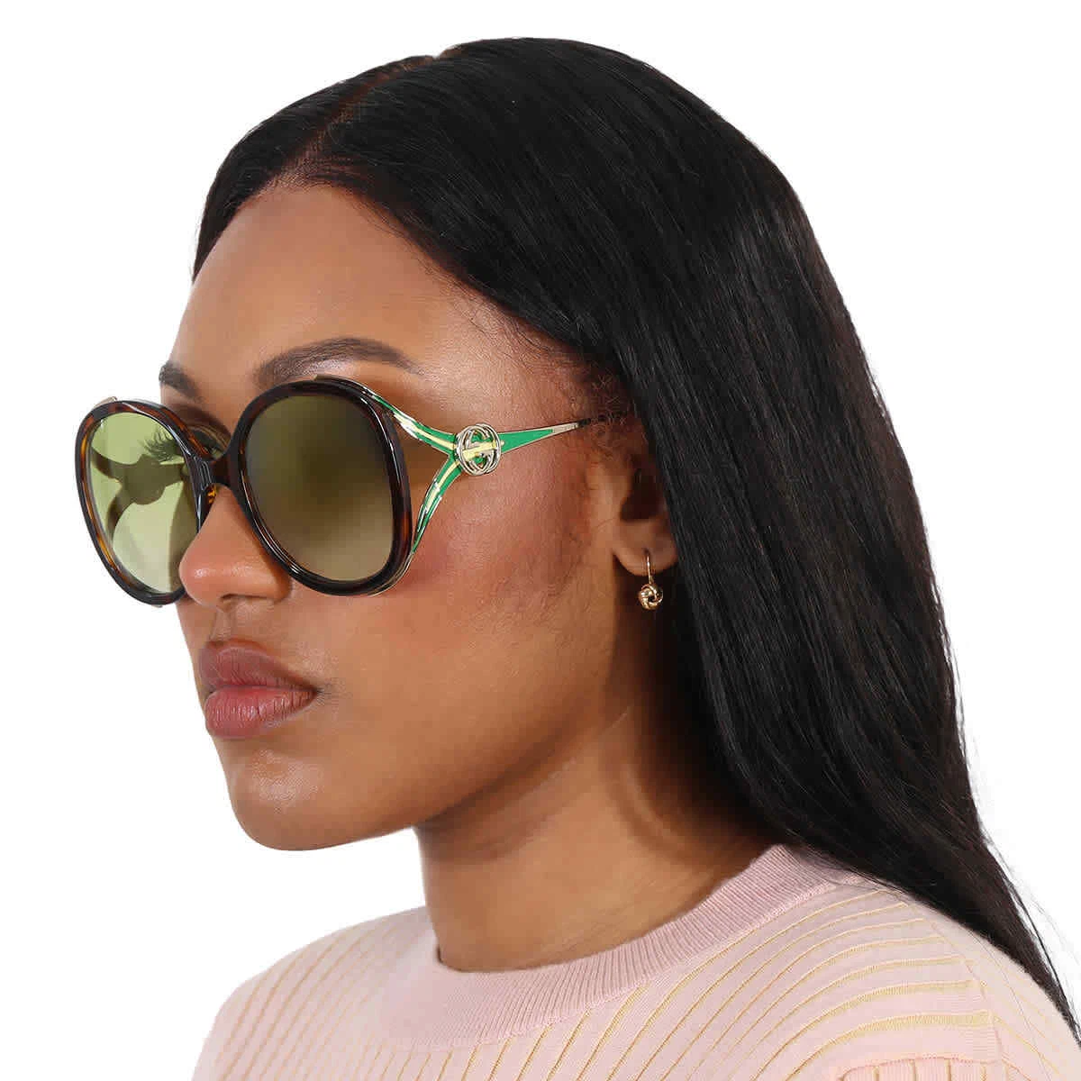 Gucci Gradient Green Butterfly Ladies Sunglasses GG0226S 006 56 GG0226S 006  56 | eBay