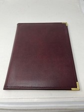 Your excellency by angler's leather folder/binder,