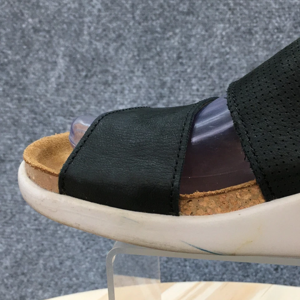 Sandalias El Naturalista Mujer 36 Koi Tirantes Gancho y Lazo N5093 Cuero Negro Foto 3 de 4